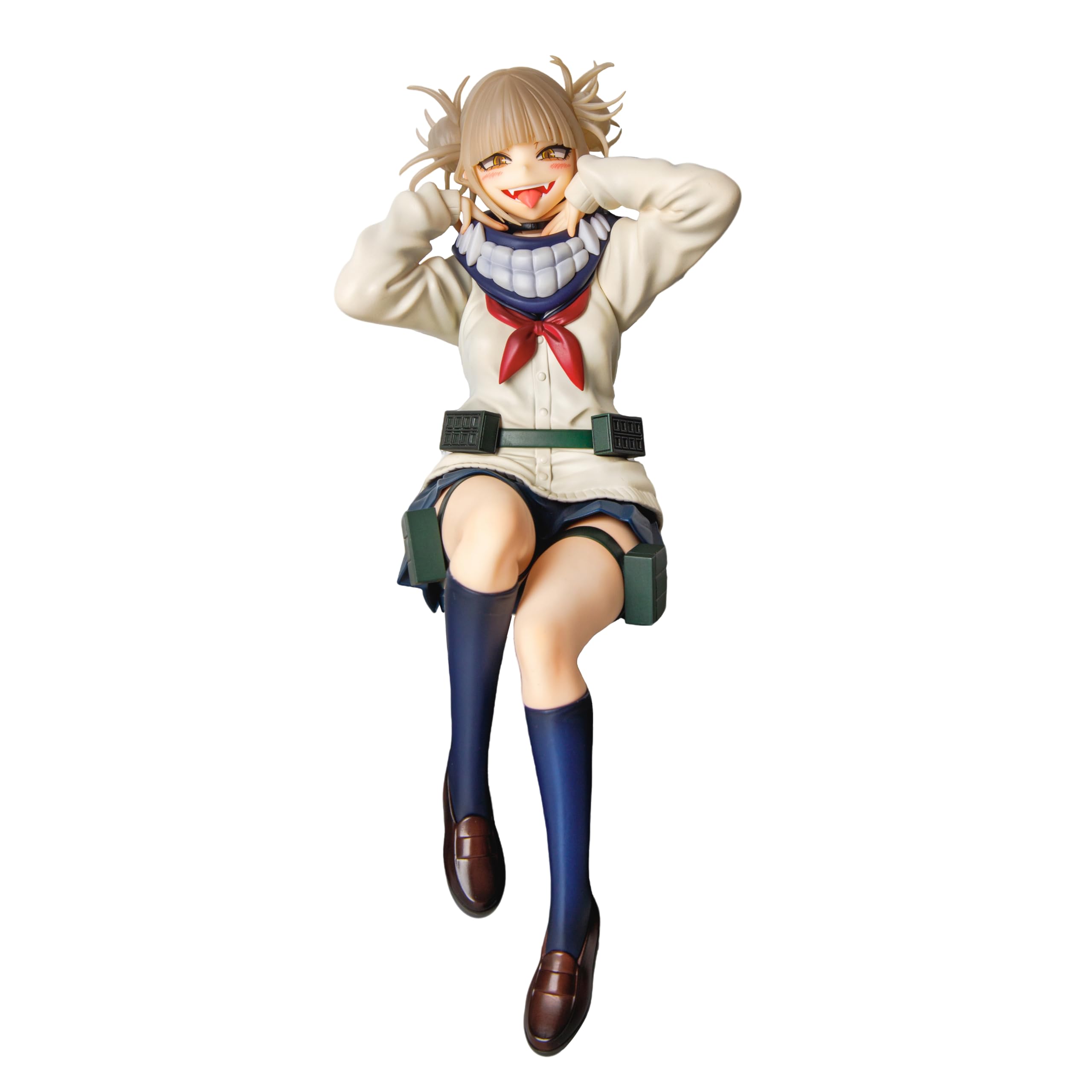 Amazon.co.jp: MHAヒミコトガフィギュア MHA像、16cm 座るポーズ トガ